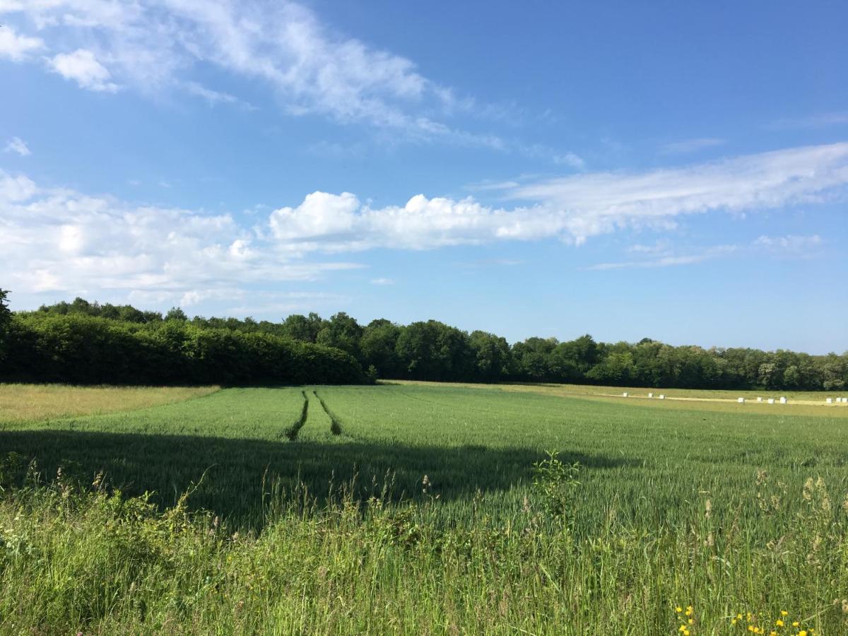 Hotel French Fields Luxury Glamping Le-Vieux-Cerier Exterior foto